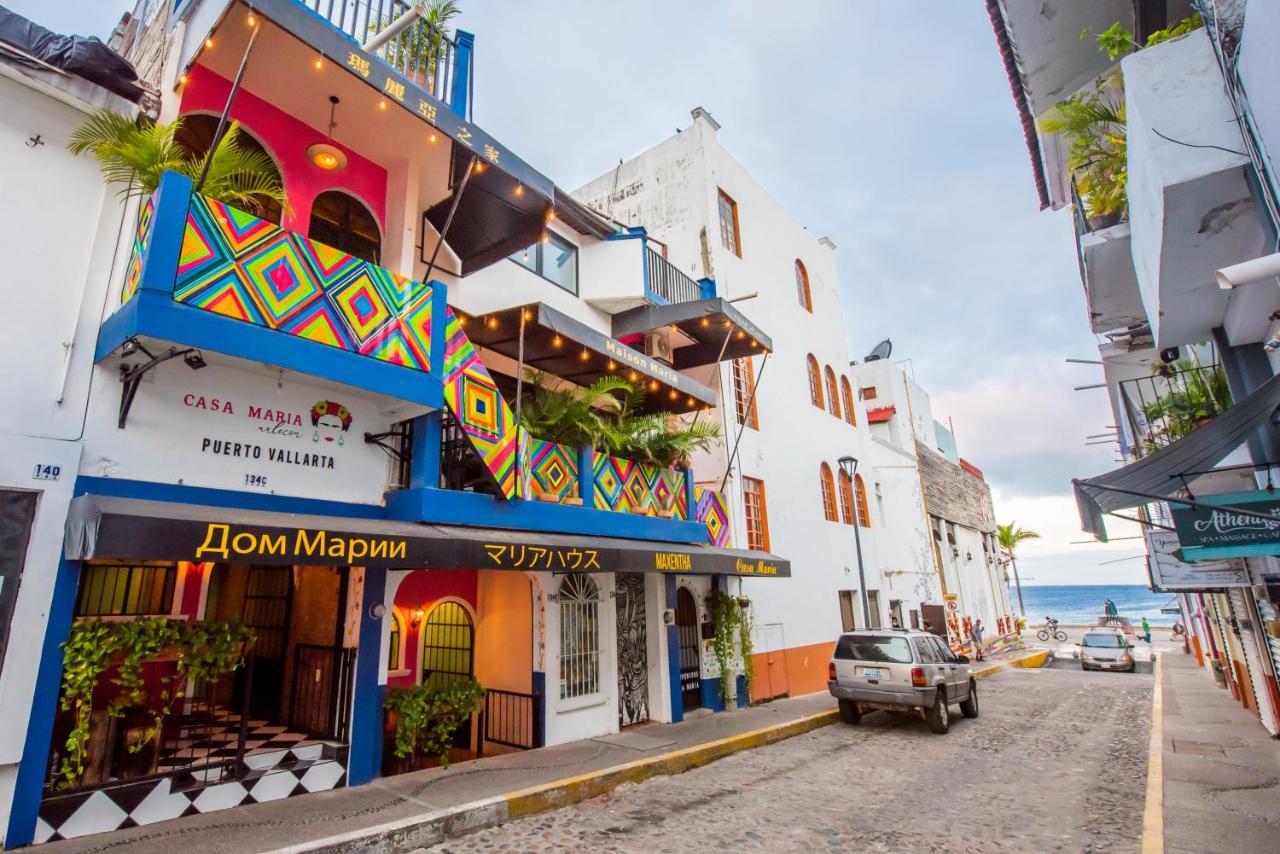 Casa Maria Malecon Hotel Puerto Vallarta Exterior photo